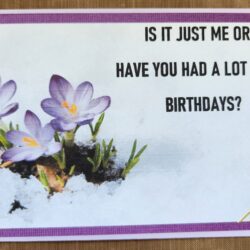 Humorous card