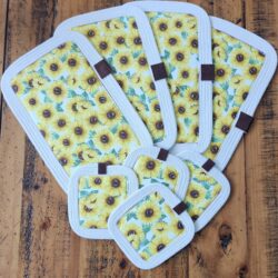 Sunflower placemats and Coasters